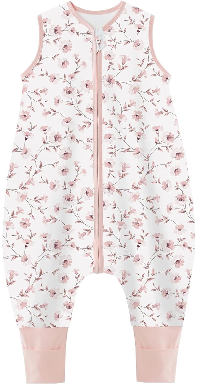 Detalle de Teechodina Baby Schlafsack mit Füßen 1,5 Tog