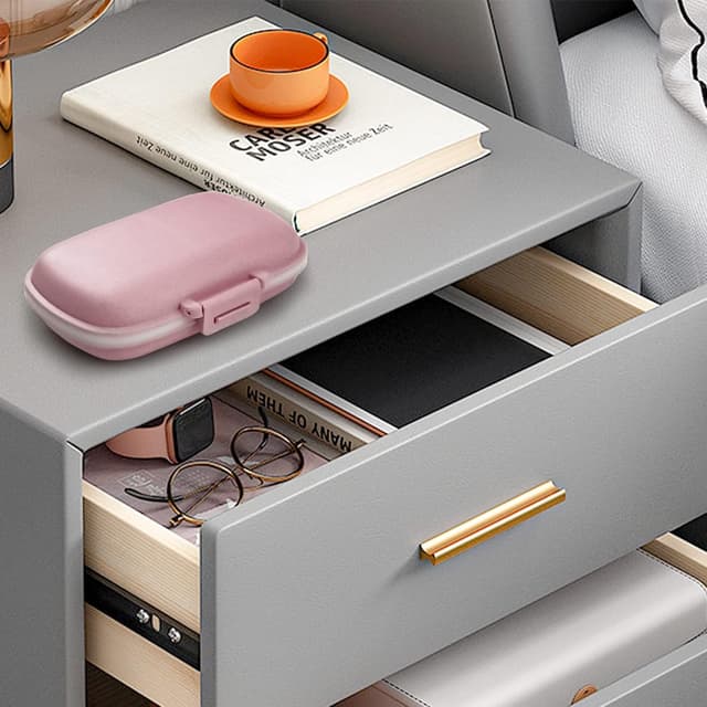 Thumbnail 6 de Organizer pillole da viaggio 8 scomparti rosa