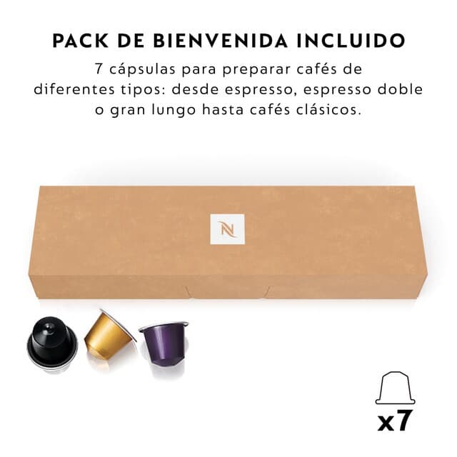 Detalle 2 de De'Longhi Inissia — cafetera de cápsulas Nespresso