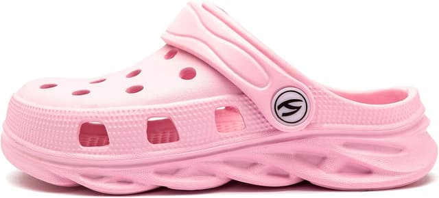 Detalle de HOBIBEAR Classic Graphic Garden Clogs Slip-On Water Shoes for Kids (Toddler/Little/Big Kids)