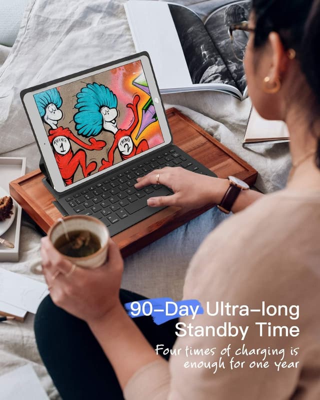 Thumbnail 6 de Inateck BK2006 Ultra Slim Keyboard Case 10.2" for iPad