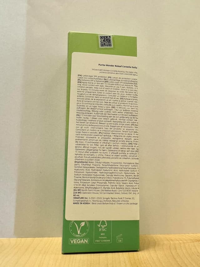 Thumbnail 3 de PURITO SEOUL Wonder Releaf Centella Loción Solar SPF50+ ☀