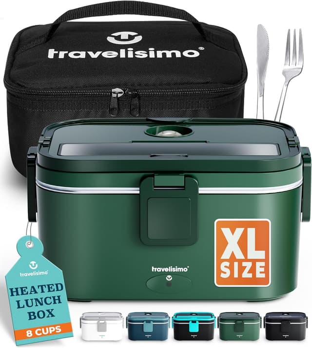 Thumbnail 6 de TRAVELISIMO Extra-Large Electric Lunch Box 1.8L 🍱