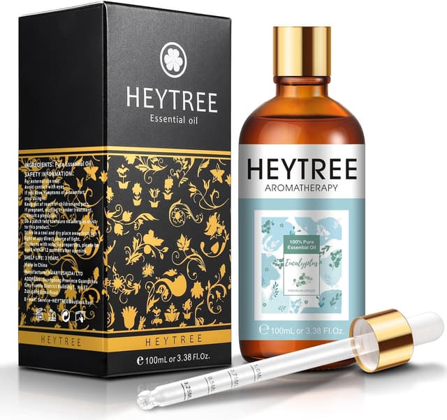 Detalle de HEYTREE Eucalyptus Essential Oil 100 ml Aromatherapy