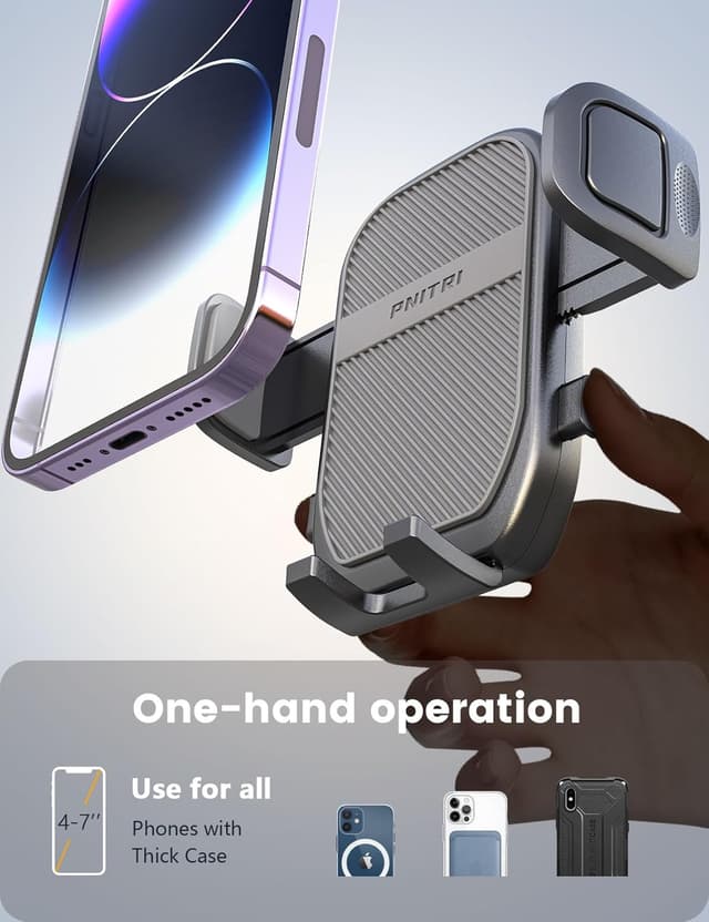 Thumbnail 4 de Pnitri Car Phone Holder 4.0–7.0" universal mount