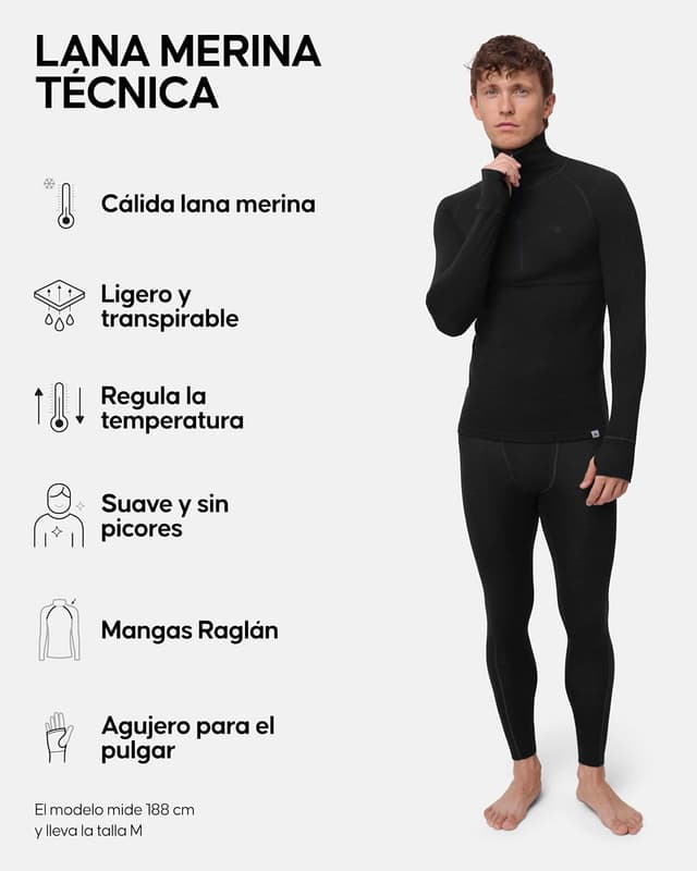 Thumbnail 1 de DANISH ENDURANCE Capa Base Media 180 g/m²