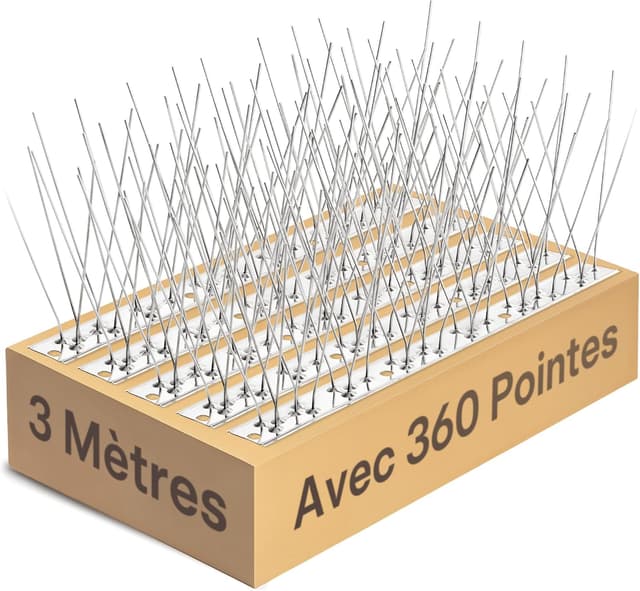 Detalle de Praknu Pic anti pigeons INOX 3 m