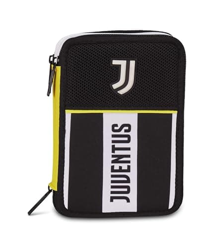 Thumbnail 5 de Seven Juventus Estuche escolar 3 cremalleras negro