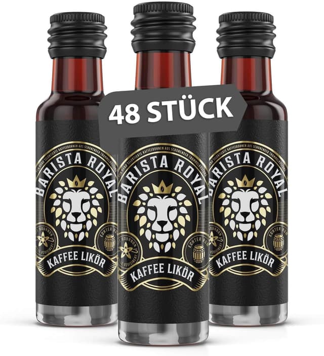 Thumbnail 6 de Kaffeelikör als Kurzer/Stamperl mit Kaffeebohnen eigener Trommelröstung & echtem Rum (20%, 16 x 20 ml)