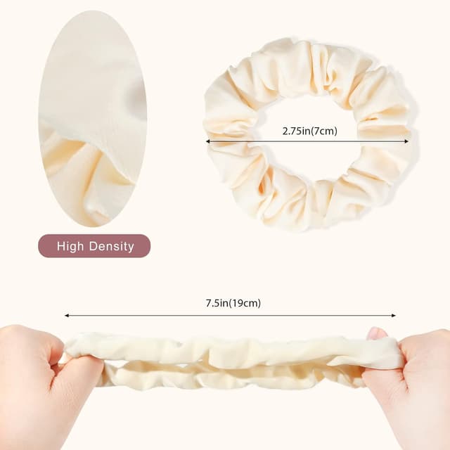 Detalle 2 de Lolalet Haargummis 8 Stück Scrunchies 🎀