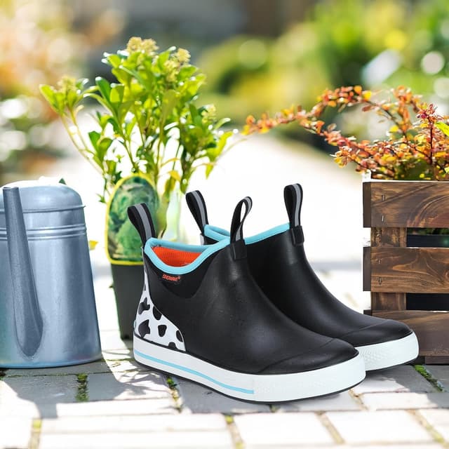 Thumbnail 6 de Showave Women's 6-inch Ankle Deck Boots Waterproof 🌧