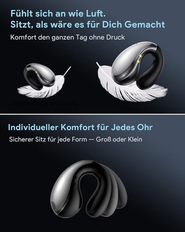 Detalle 1 de Boytond Ki Übersetzer Kopfhörer 164 Sprachen