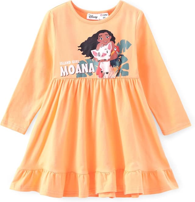 Thumbnail 2 de Disney Princess Frozen Elsa Minnie Stitch Floral Toddler Dress 2-6 Years