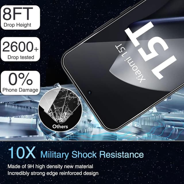 Detalle 2 de TUTUO Displayschutz für Xiaomi 15T 9H