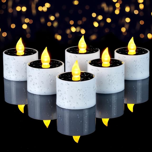 Detalle de Homemory Solar Candles Outdoor 2.3 inch