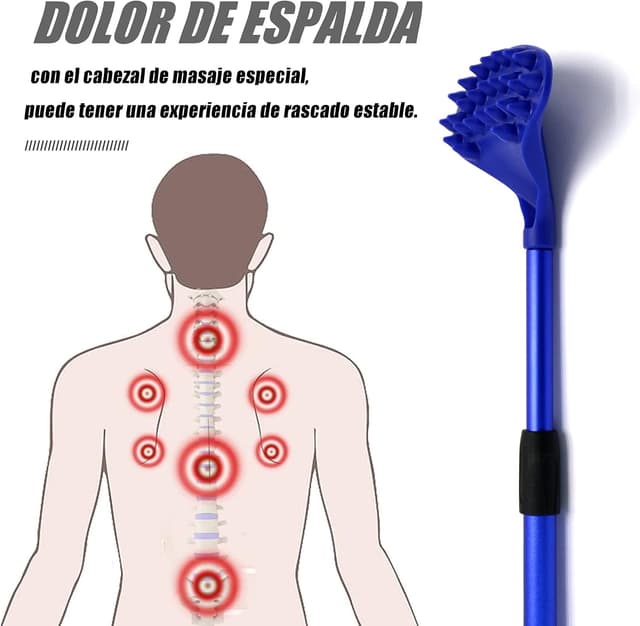 Detalle de EASACE 21-Zoll Body Scratcher 2er-Set