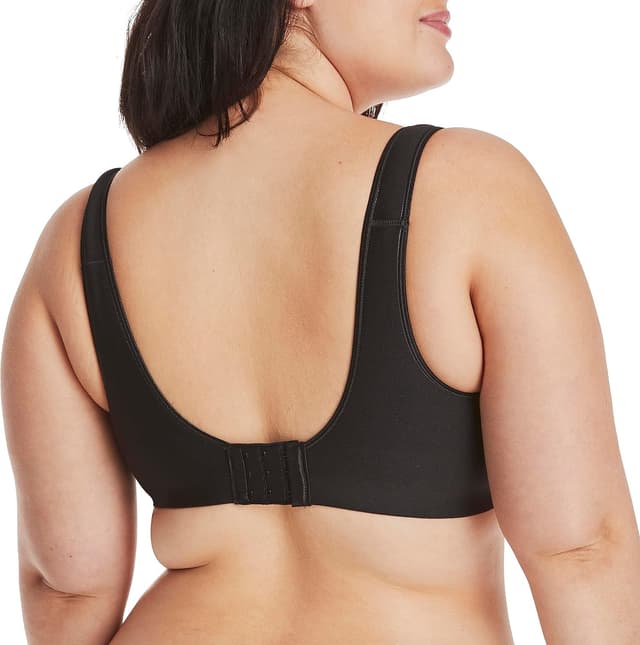 Detalle de Hanes Women’s Wireless Bra (Smooth Comfort Full-Coverage T-Shirt Bra) — Single or 2-Pack