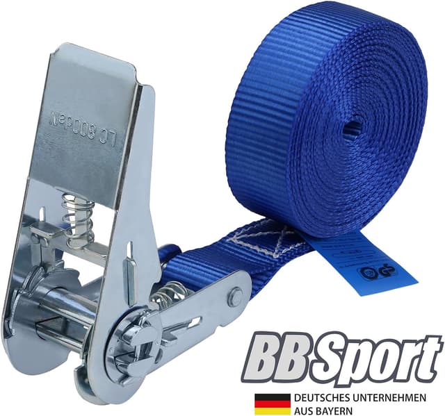 Detalle 2 de Spannngurt mit Ratsche 4er Set 4 m