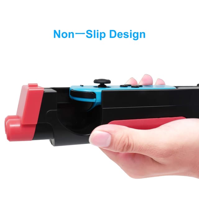 Detalle de FASTSNAIL Shooting Gun für Splatoon 2 & Splatoon 3 – Gun Grip für Nintendo Switch Joy-Con Controller