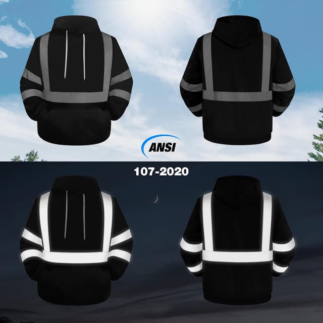 Detalle de Graunton Hi-Vis Hoodie für Herren