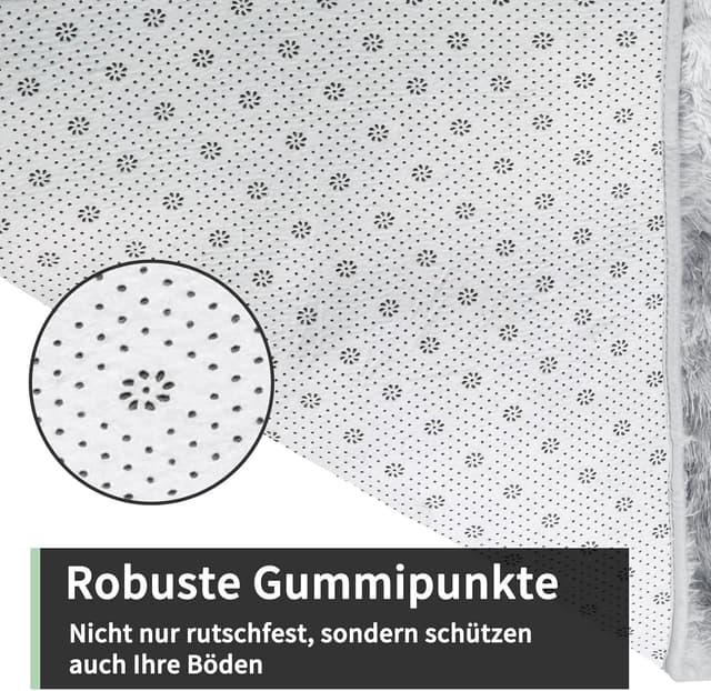 Thumbnail 3 de Sour Lemon Hochflor Teppich 140 x 200