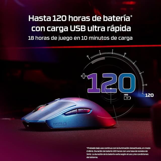 Thumbnail 1 de HyperX Pulsefire Haste 2 S 🎮 Ratón inalámbrico ultra-ligero 64g