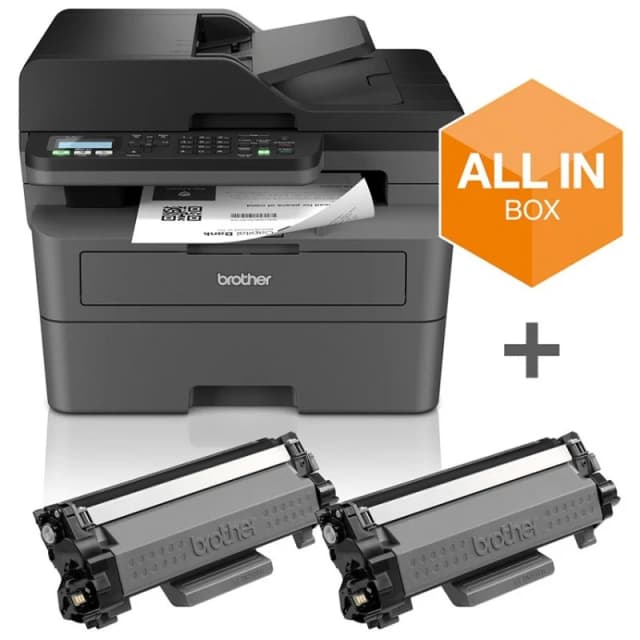 Detalle de Brother MFC-L2827DWXL Multifunción láser monocromo WiFi dúplex fax 🖨