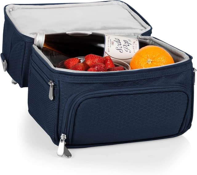 Thumbnail 4 de PICNIC TIME NFL Insulated Lunch Bag with Picnic Set (Navy)