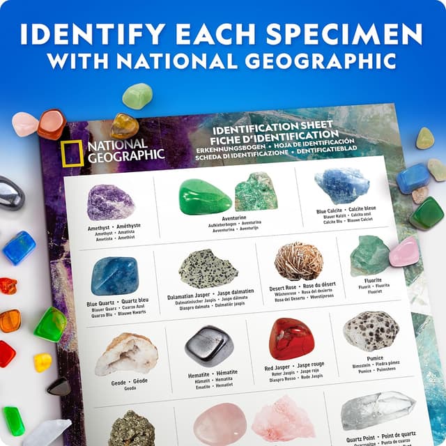 Thumbnail 5 de National Geographic Rock Collection Box 300-piece rock kit 🪨