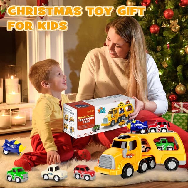 Thumbnail 6 de Aoskie Camión Transportador de Coches 5 en 1