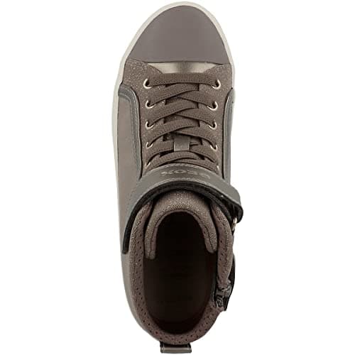 Detalle 2 de Geox J Kalispera Girl I, Sneakers Niñas Gris