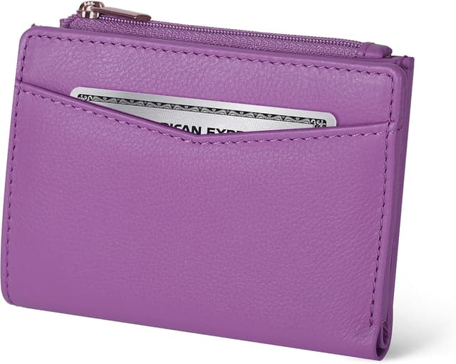 Detalle de Oak Leathers RFID wallet for women