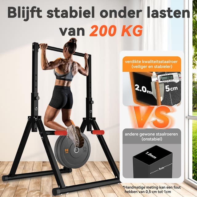 Thumbnail 1 de WATBKHE Estación plegable para dominadas 200 kg