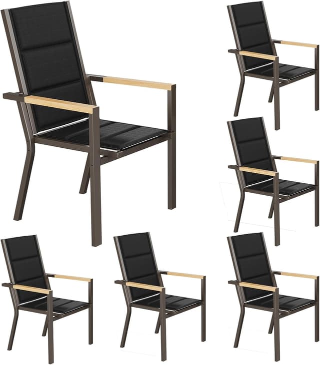 Detalle de JUMMICO Sedia da esterno texlin 160 kg