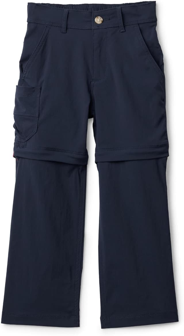 Detalle de Pantaloni da trekking tecnici idrorepellenti Amazon Essentials per bambini e ragazzi (convertibili)