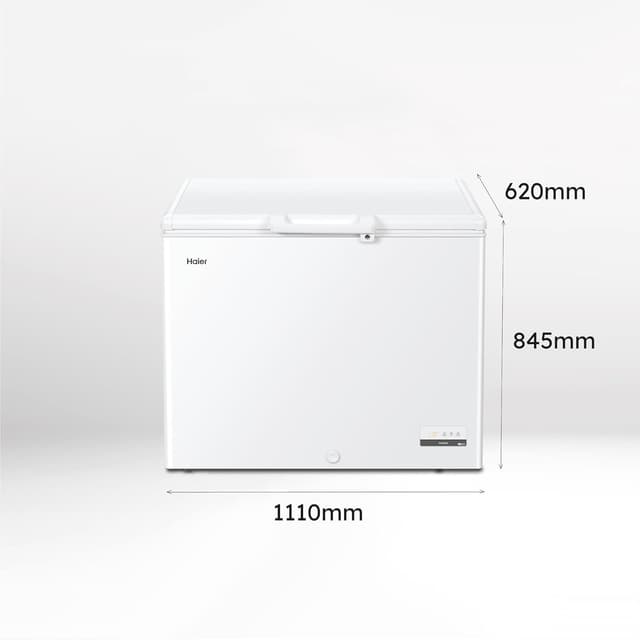 Detalle de Haier HCE301E 🧊 Congelador Horizontal 300L con Display Digital