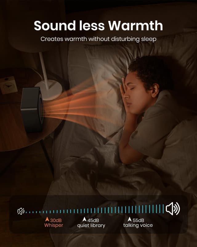 Thumbnail 4 de Gaiatop Mini Heizlüfter 500 W für Raumkomfort