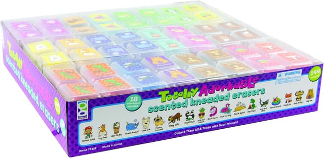 Thumbnail 5 de Raymond Geddes Totally Adorkable Scented Kneaded Erasers 144 ✏