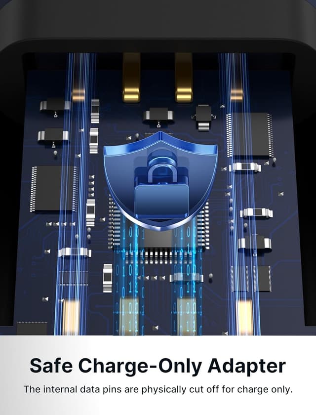 Detalle 2 de JSAUX Lot de 4 bloqueurs de données USB 🔌