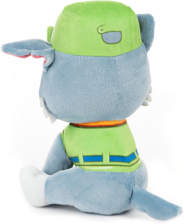 Detalle de GUND PAW Patrol Rocky Plüschtier (15 cm) – Kuscheltier für Fans der Hundestaffel
