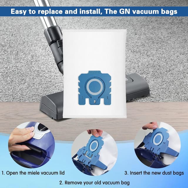 Thumbnail 5 de 12 Pack GN 3D Efficiency Dust Bags 9917730