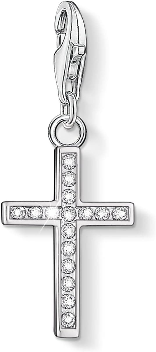 Detalle de THOMAS SABO Kreuz Charm Club 925 Sterling Silber