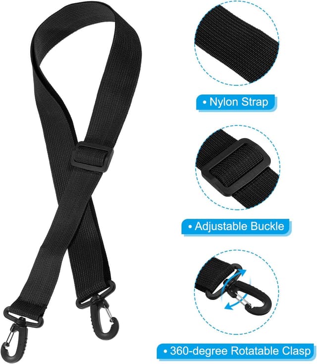 Detalle de Patikil Ski Carrier Strap for Ski & Snowboard Boots (Adjustable Shoulder Sling)