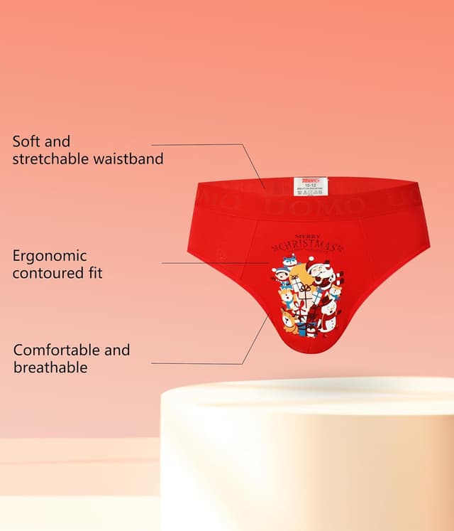 Detalle 2 de Trendy Boy Baumwoll-Slips im 4er-Pack