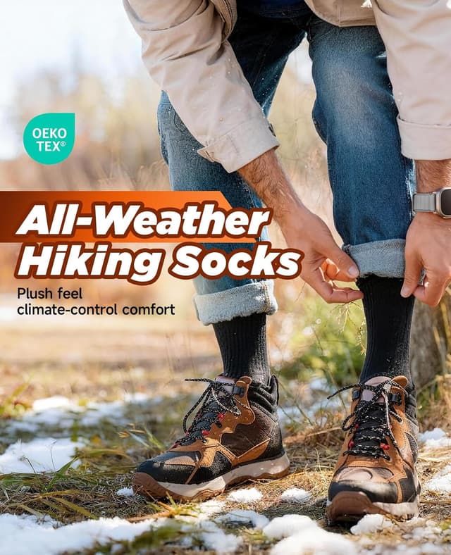 Detalle 2 de PULlOU hiking socks, 35–38