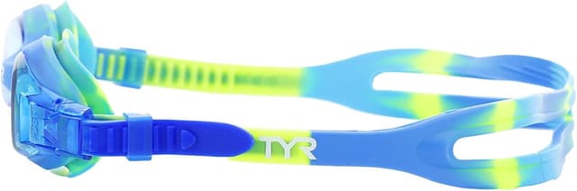 Detalle de TYR Swimple Tie-Dye kids swim goggles 👓