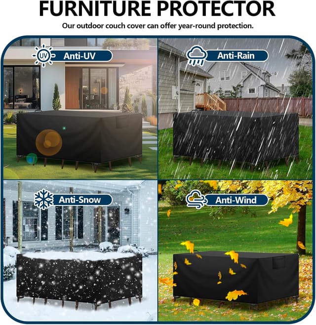 Thumbnail 6 de Aujink Abdeckung Winterfest 210x110x74