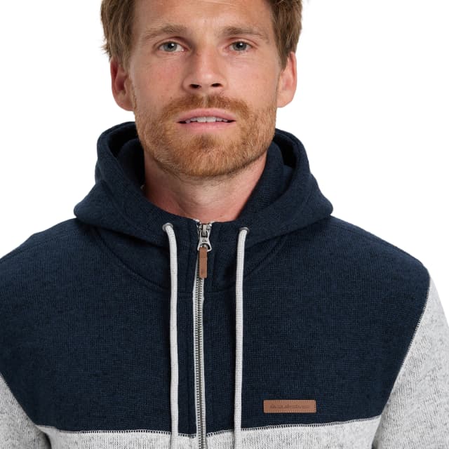Detalle de Quiksilver Keller Block Zip: sudadera con cremallera y capucha para hombre