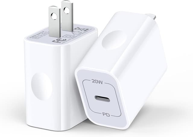 Detalle de iPhone 16e 20W USB‑C Charger Block