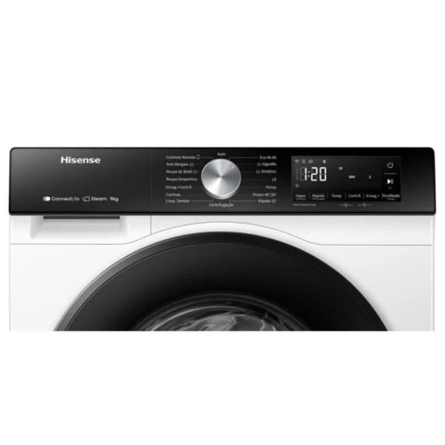 Detalle 2 de Hisense WF3S9043BW3 Lavadora 9 kg 1.400 rpm